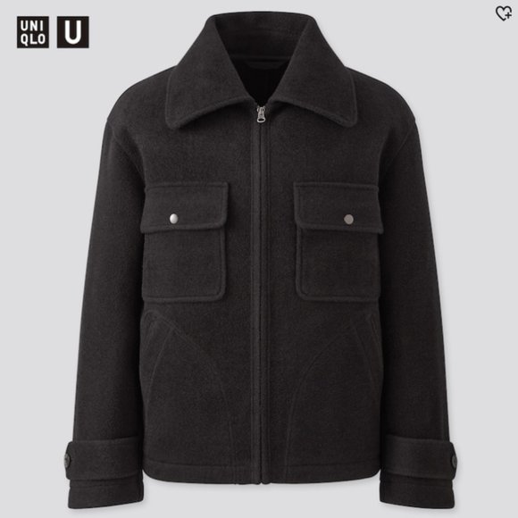 Uniqlo MEN U WOOL-BLEND FLEECE JACKET - Main Image